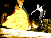 Aang vs Hombre combustion