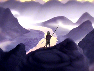Image - Aang standing on mountain.png | Avatar Wiki | FANDOM powered by ...