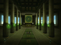 Main hall of Fong's fortress