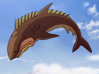 Jumping sand shark