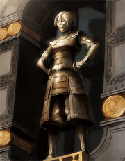 Toph's statue