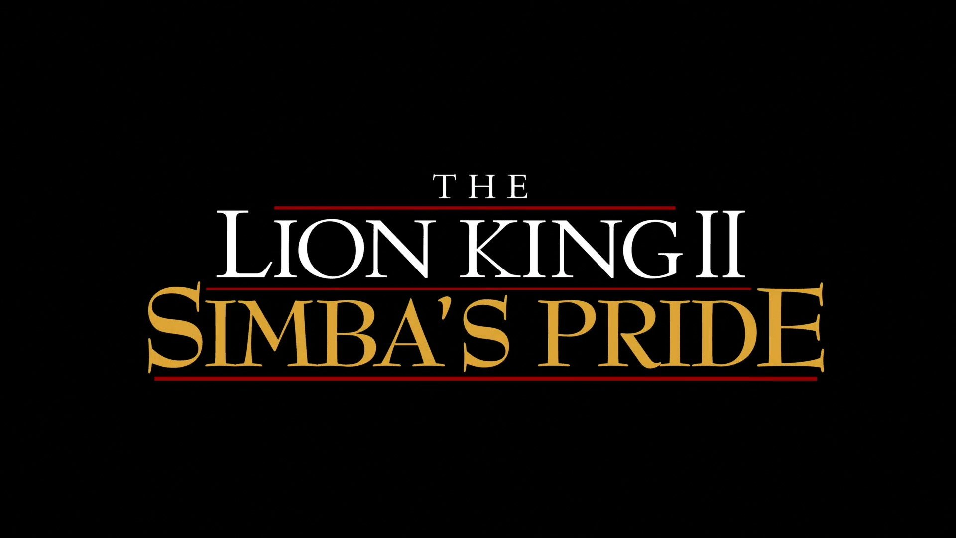 The Lion King 2 Simba's Pride Film and Television Wikia Fandom