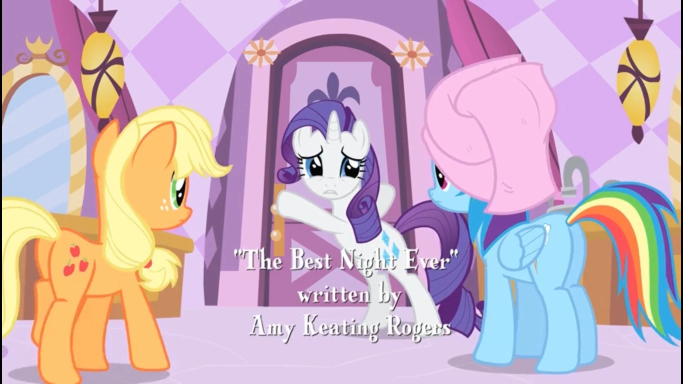 My Little Pony Friendship is Magic S01E26 "The Best Night Ever" Film