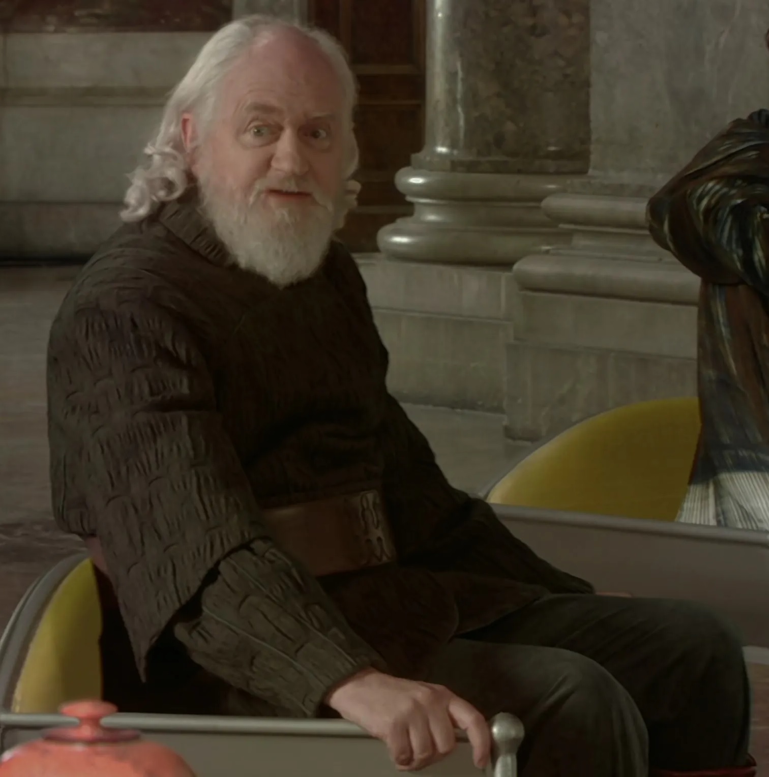 Image Oliver Ford Davies as Sio Bibble (AOTC).jpg Film and Television Wikia FANDOM powered