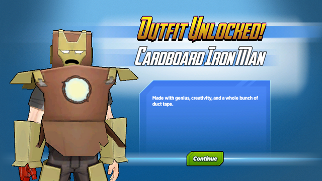 File:Outfit Unlocked Cardboard Iron Man.png