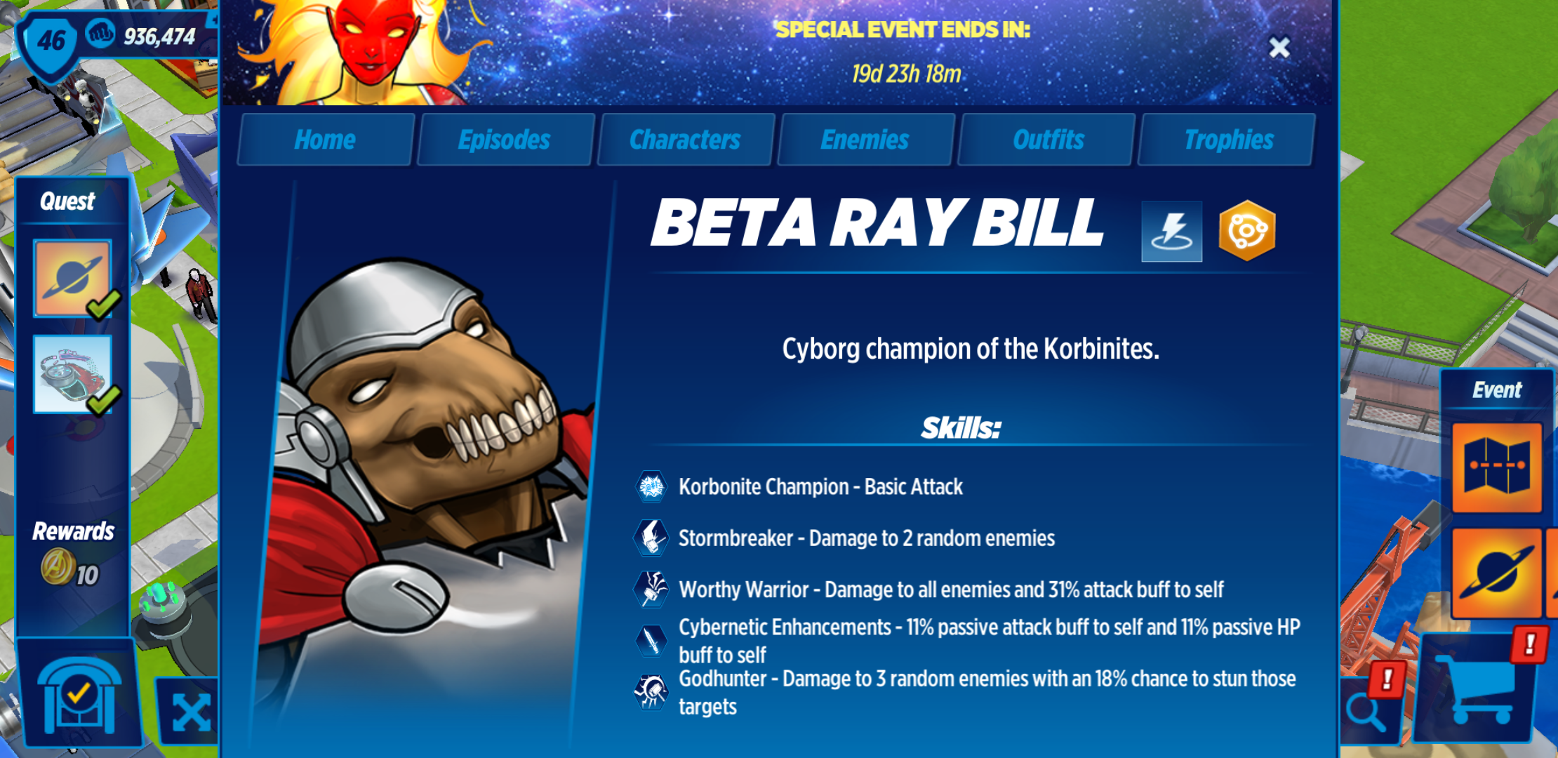 Beta Ray Bill Avengers Academy Wikia Fandom - beta ray bill roblox