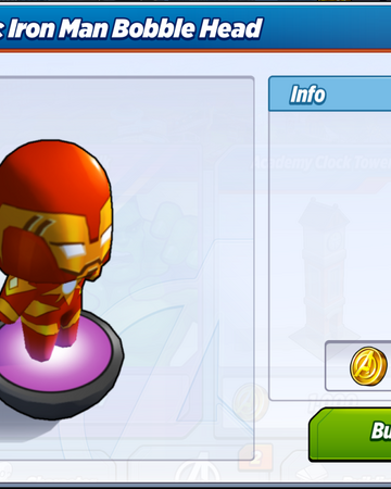 Intergalactic Iron Man Bobblehead Avengers Academy Wikia Fandom