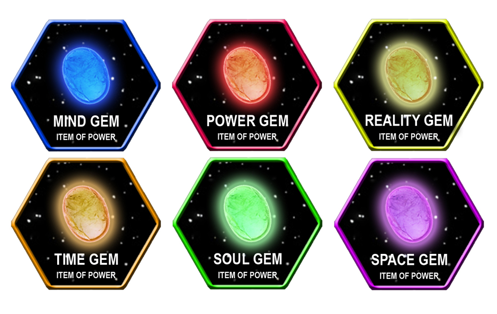 Infinity Gems Glyphs Infinity Gems Glyphs