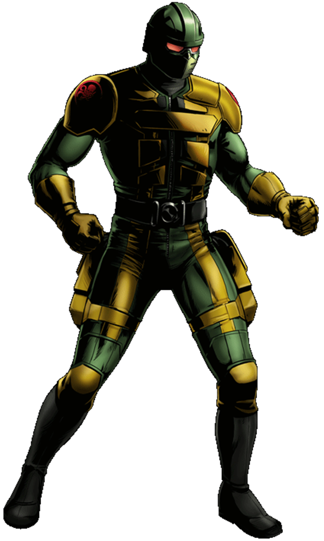 Image Hydra Officer Portrait Artpng Marvel Avengers Alliance