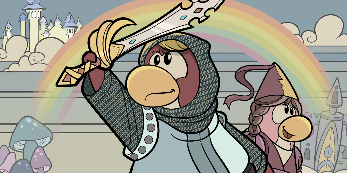 L'Aventure médiévale d'aventure pingouin