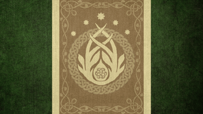 Duwa Cenne (The Elder Scrolls Flag of Valenwood by okiir on deviantart)