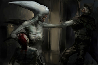 Alien Covenant Xenomorph Concept Art