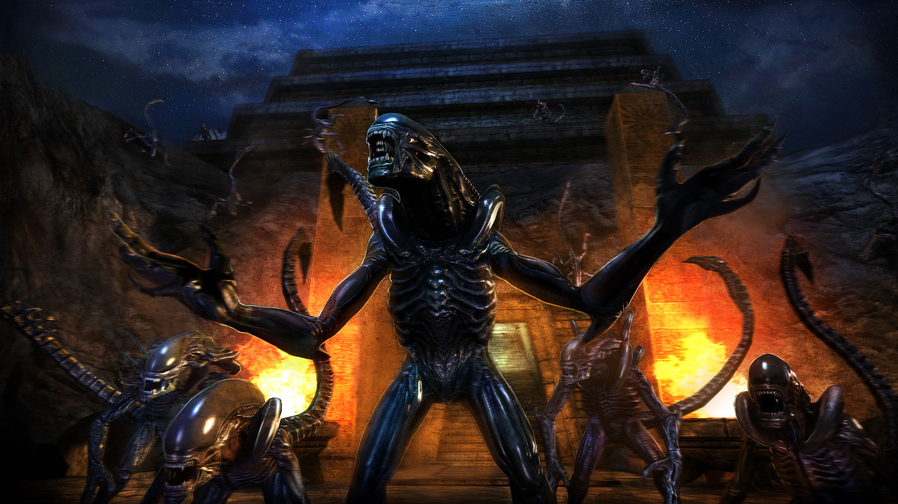 Alien Vs Predator Xenomorph Gameplay