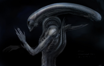 Alien Covenant Xenomorph Concept Art