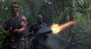 Dutch, Mac, Poncho and Billy fire
