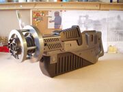 Piton gun after first paint