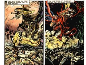 Alien Queen vs Queen