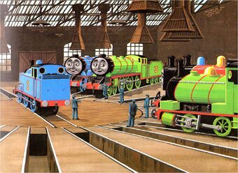 tidmouth engine shed