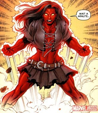 Character Profile - Red She - Hulk
