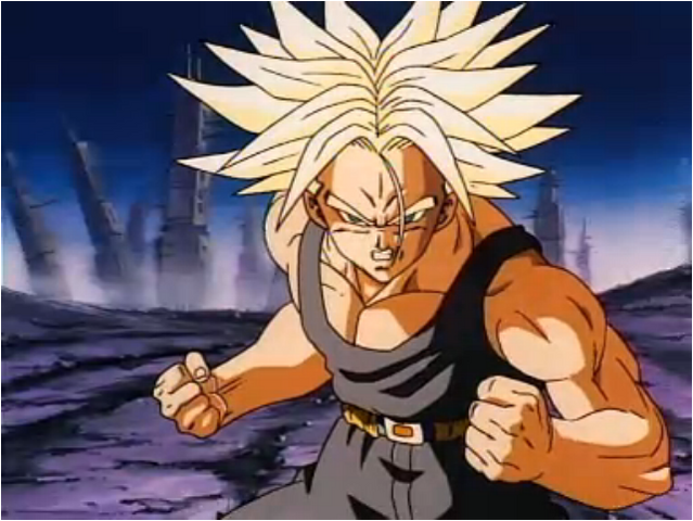 Image Trunks Determined To Stop Broly Png Awesome Anime And Manga