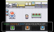 Choose your starter