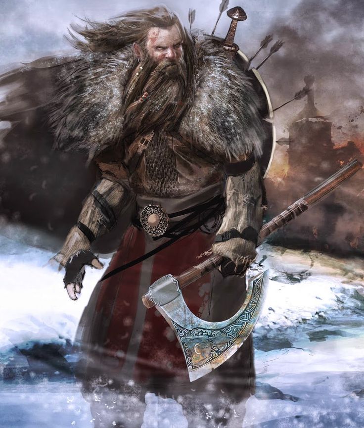 fantasy nordic warriors