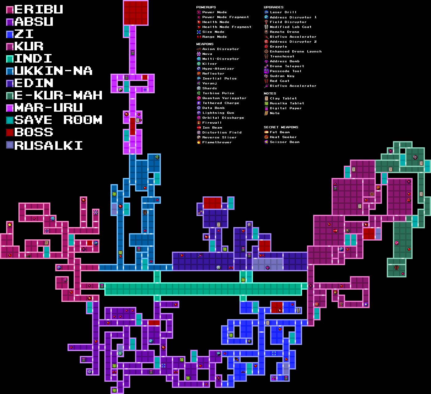 Resultado de imagen para axiom verge mapa