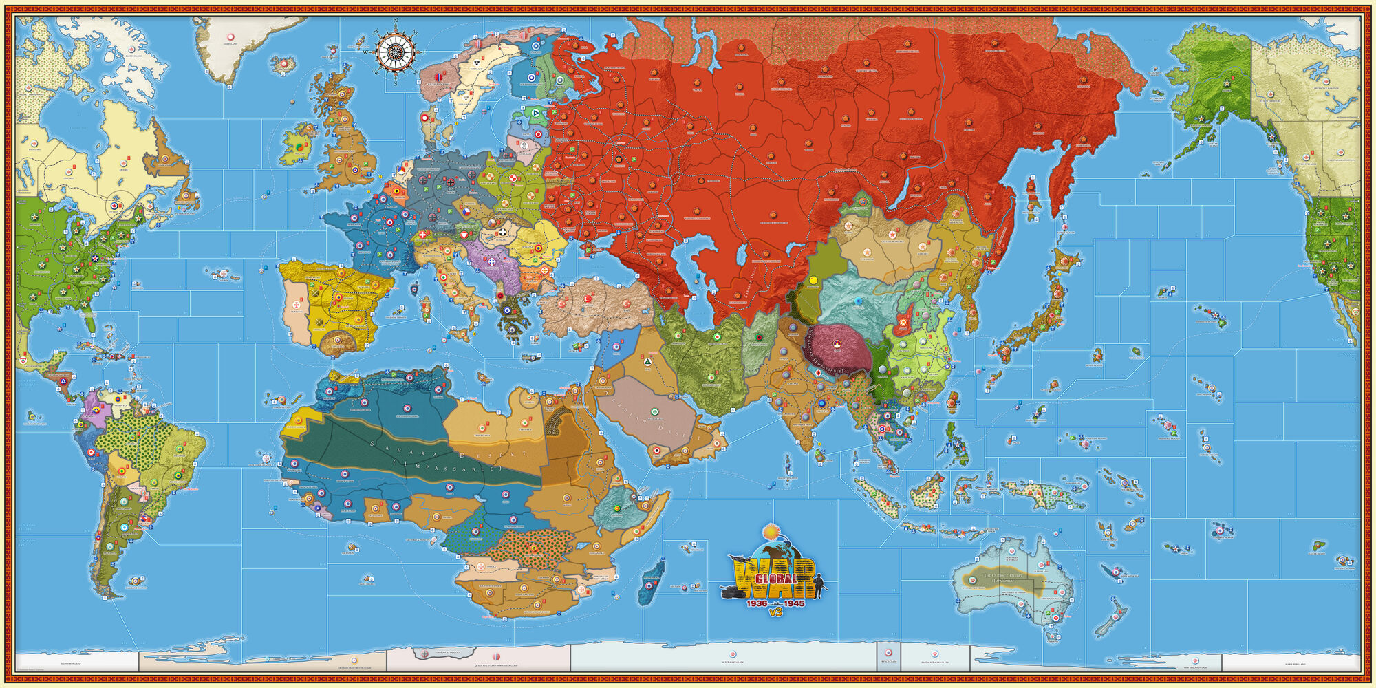 GLOBAL WAR 19361945V3 Axis & Allies Wiki Fandom