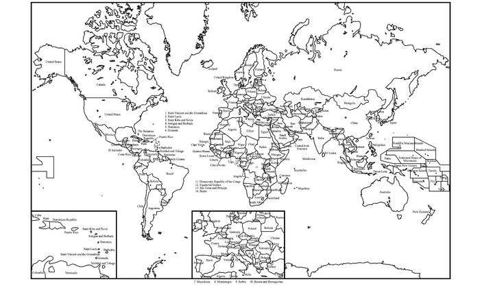 Blank World Maps | Axis & Allies Wiki | FANDOM powered by Wikia