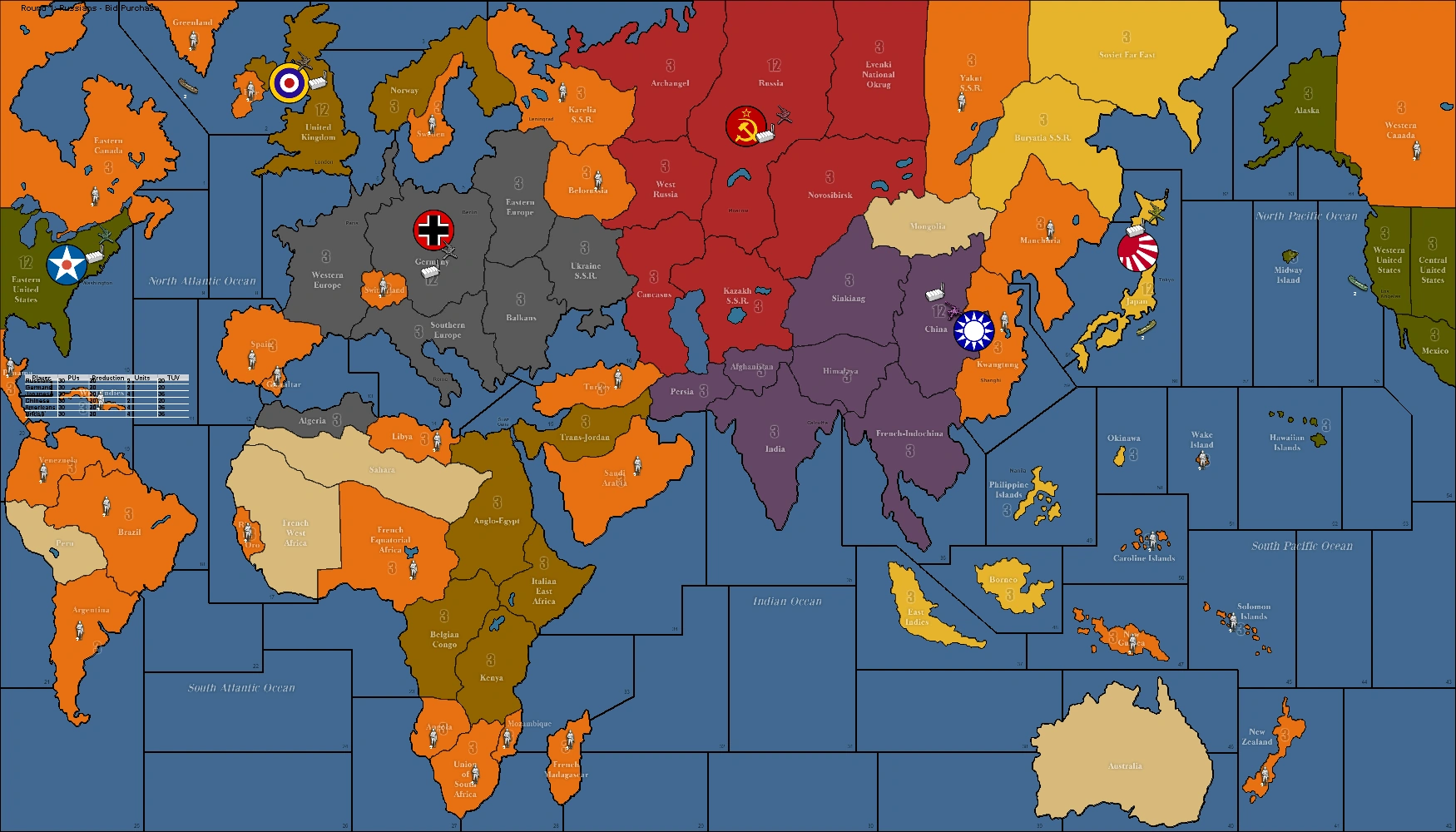 Six Army Free for All Axis & Allies Wiki FANDOM powered by Wikia