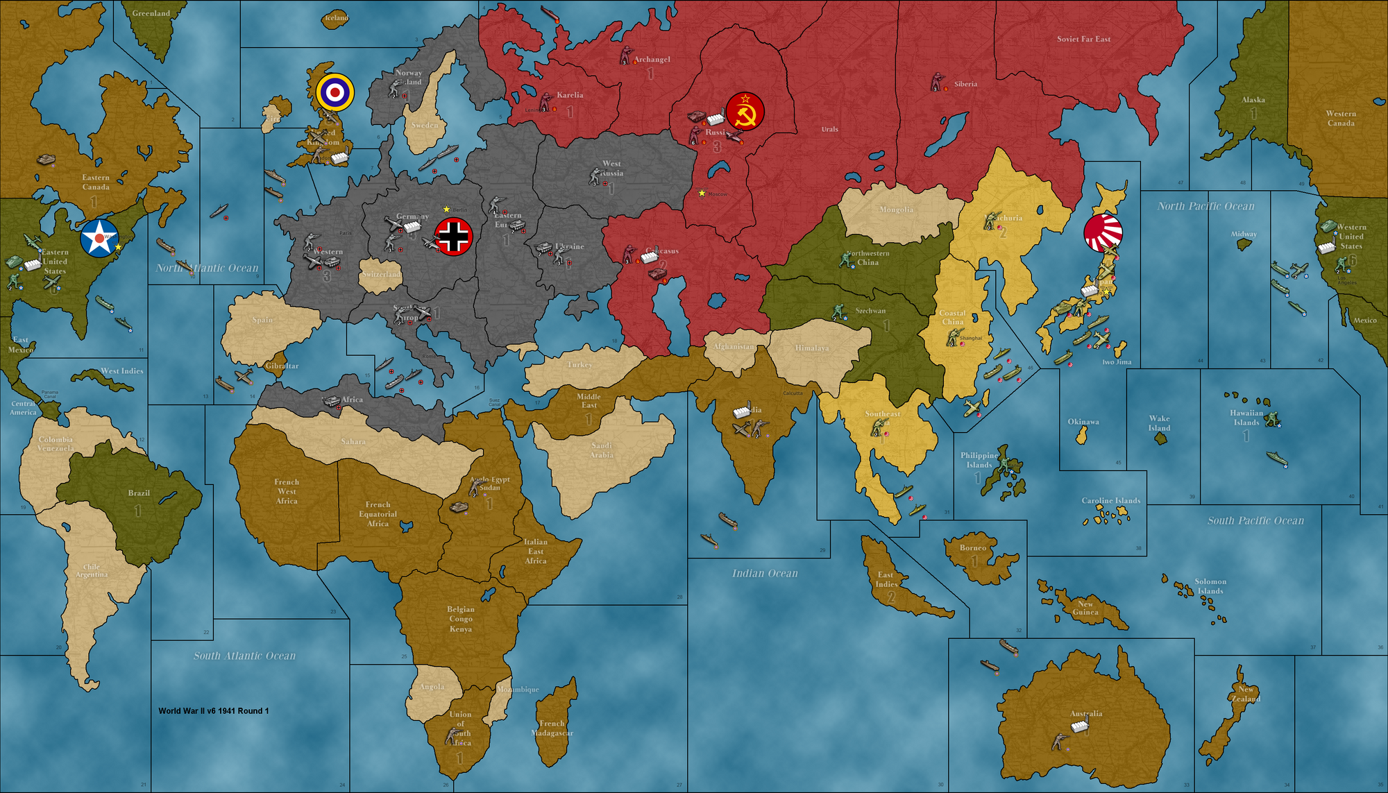 World War II v6 1941 Axis & Allies Wiki Fandom
