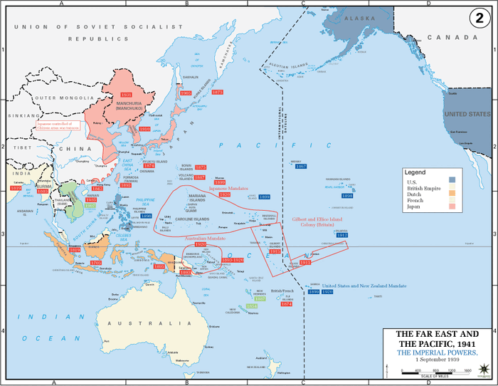 WW2 Pacific Maps | Axis & Allies Wiki | Fandom