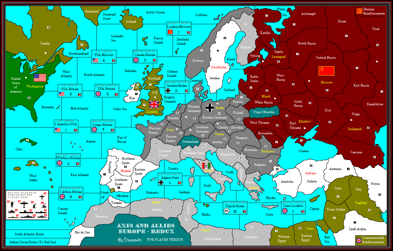 Карта европы до 1941 года на русском языке