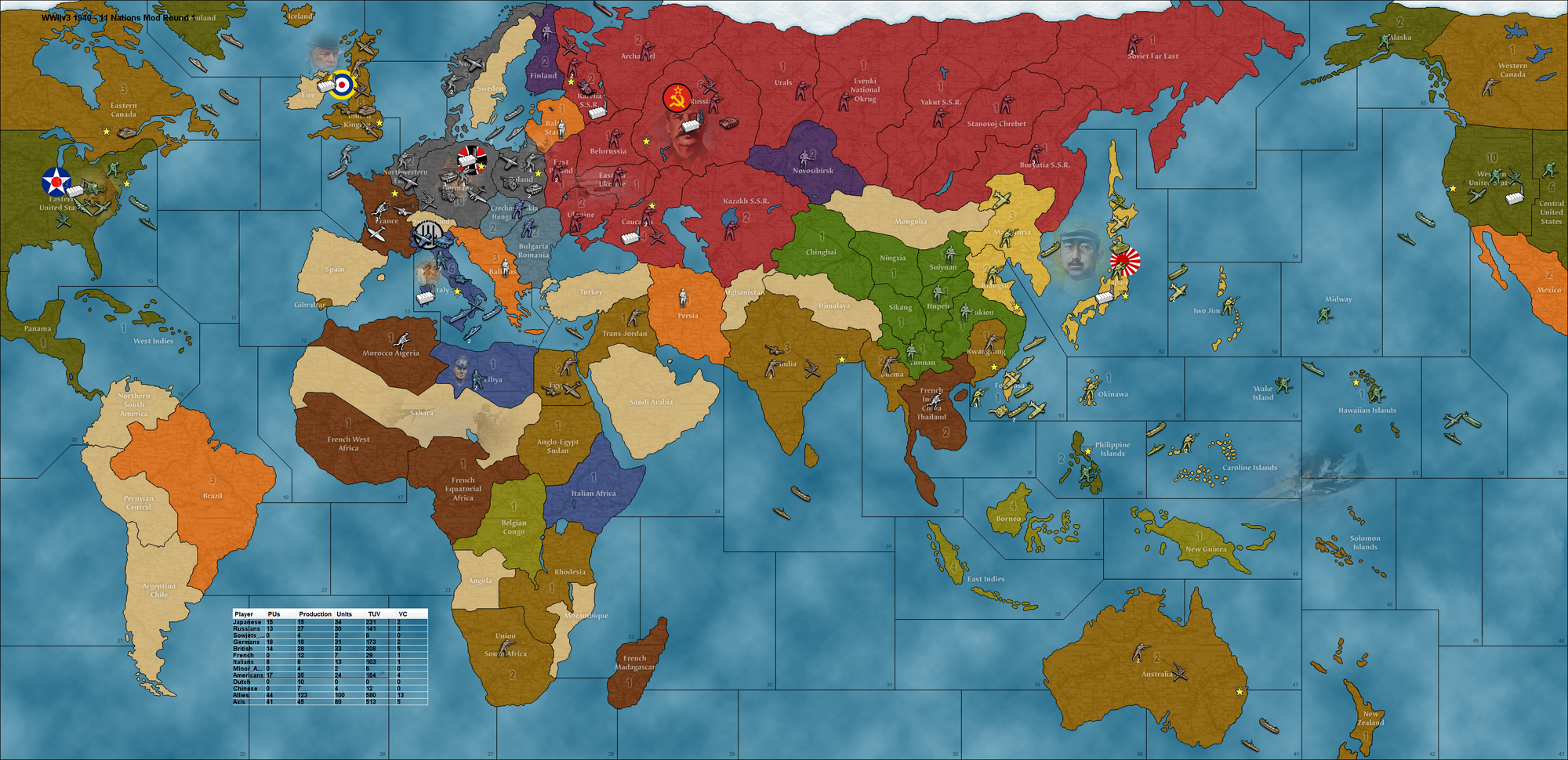 Ww2v3 1940 11n Axis And Allies Wiki Fandom Powered By Wikia