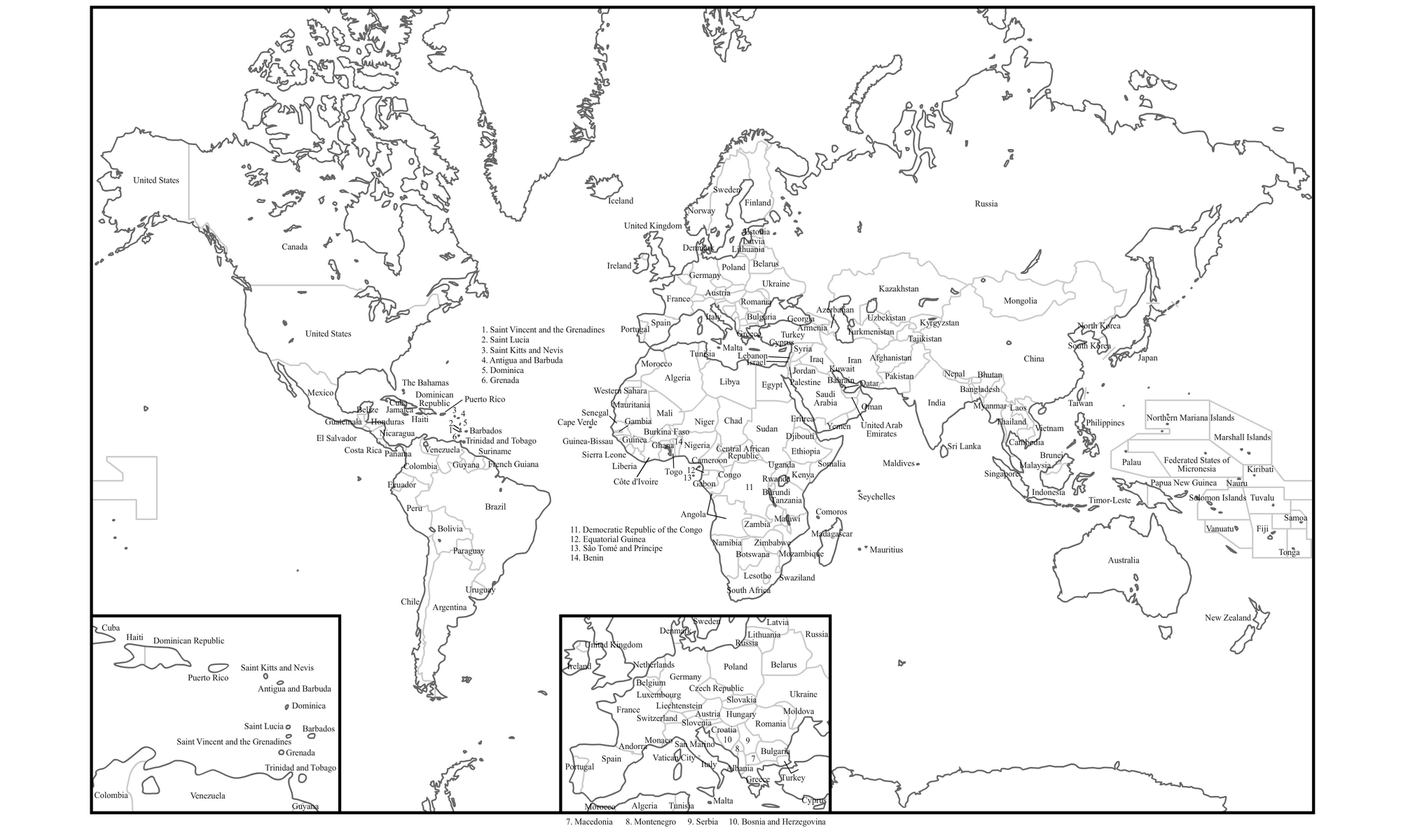 Mercator Projection Outline Map | Axis &amp; Allies Wiki | FANDOM powered ...