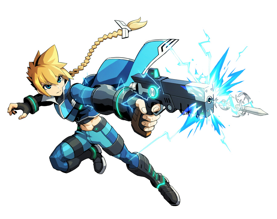 azure striker gunvolt 2 azure striker gunvolt 2