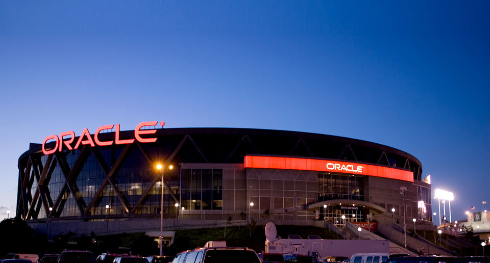 Oracle Arena in Oakland
