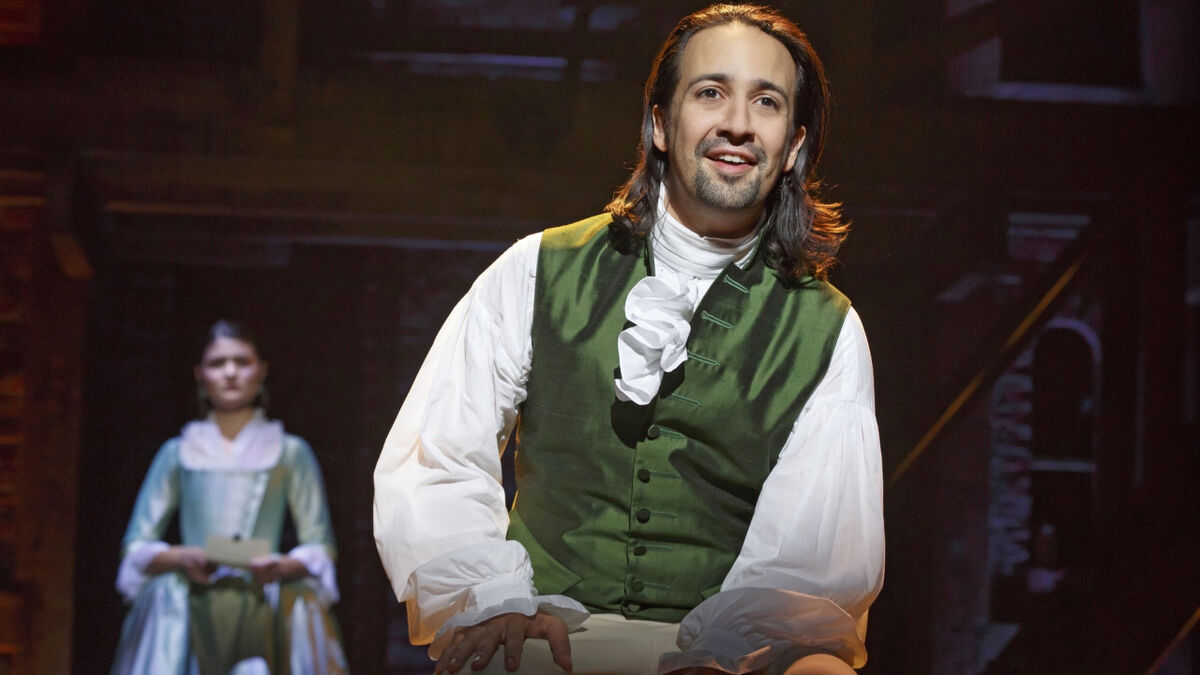 Lin-Manuel Miranda in Hamilton