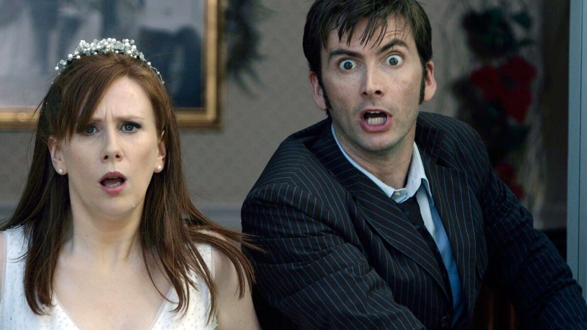 Tenth Doctor David Tennant Doctor Who and Catherine Tate