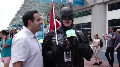 Comic-Con Fan on the Street: Toronto Batman Interview