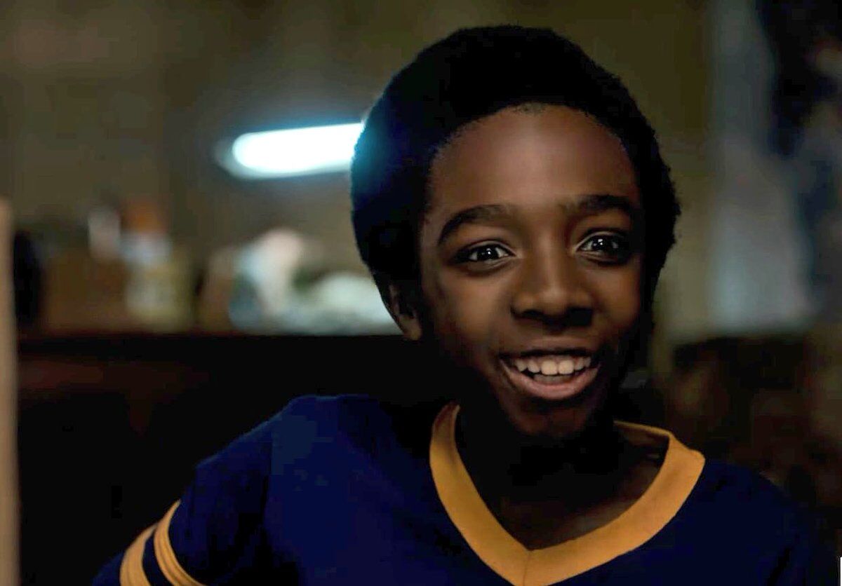 Caleb McLaughlin in Stranger Things