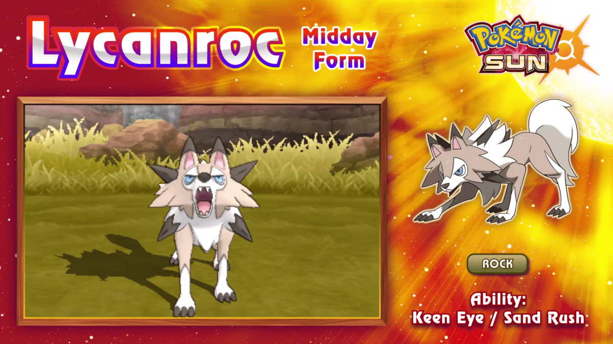 Pokemon Sun and Moon New Monsters