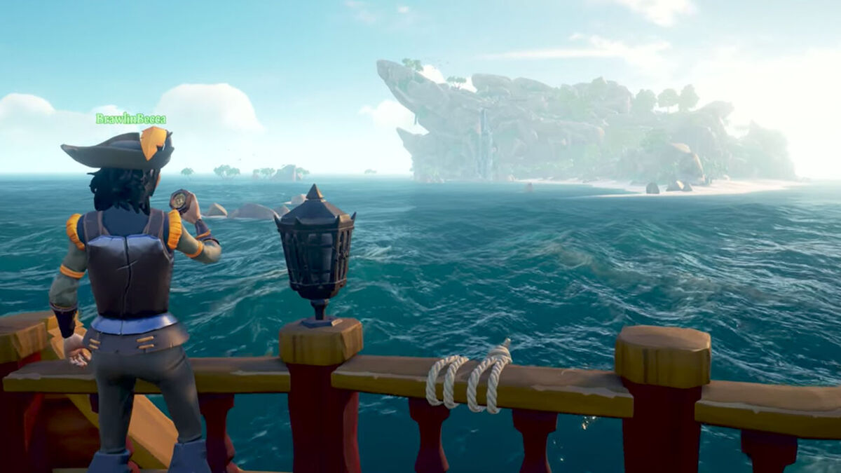 Sea of Thieves island