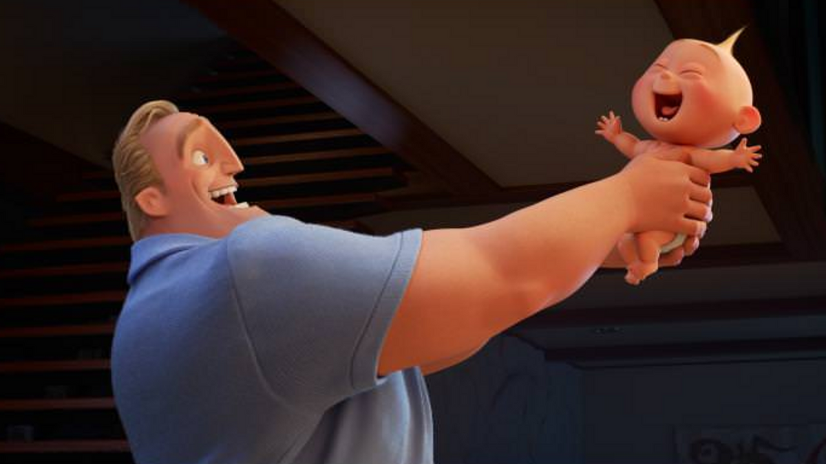 incredibles 2 talking jack jack
