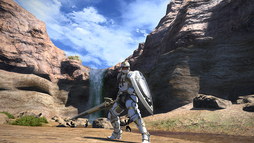 Gladiator from Final Fantasy XIV Online
