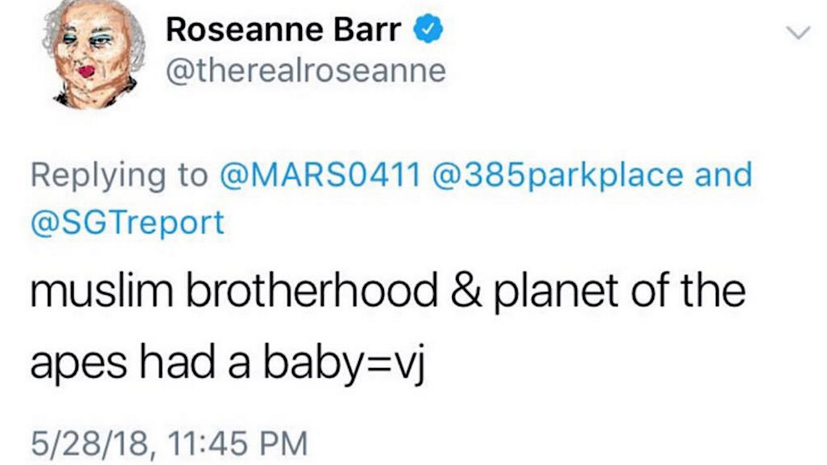 Roseanne Tweet