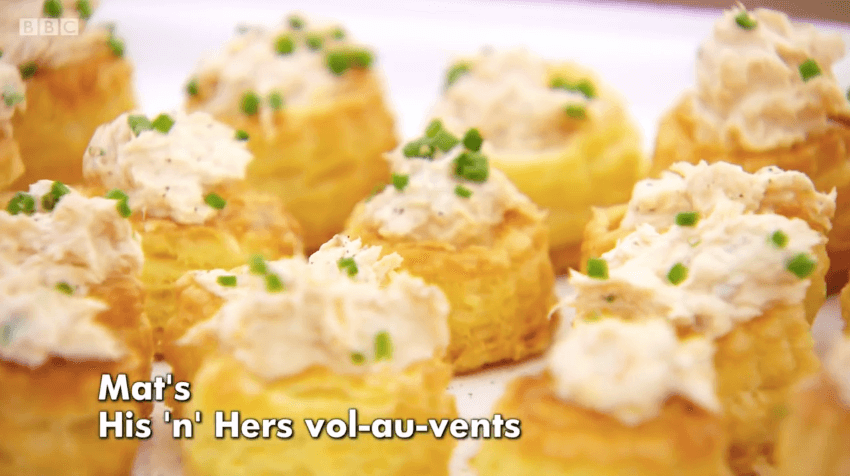 mat his n hers vol-au-vents