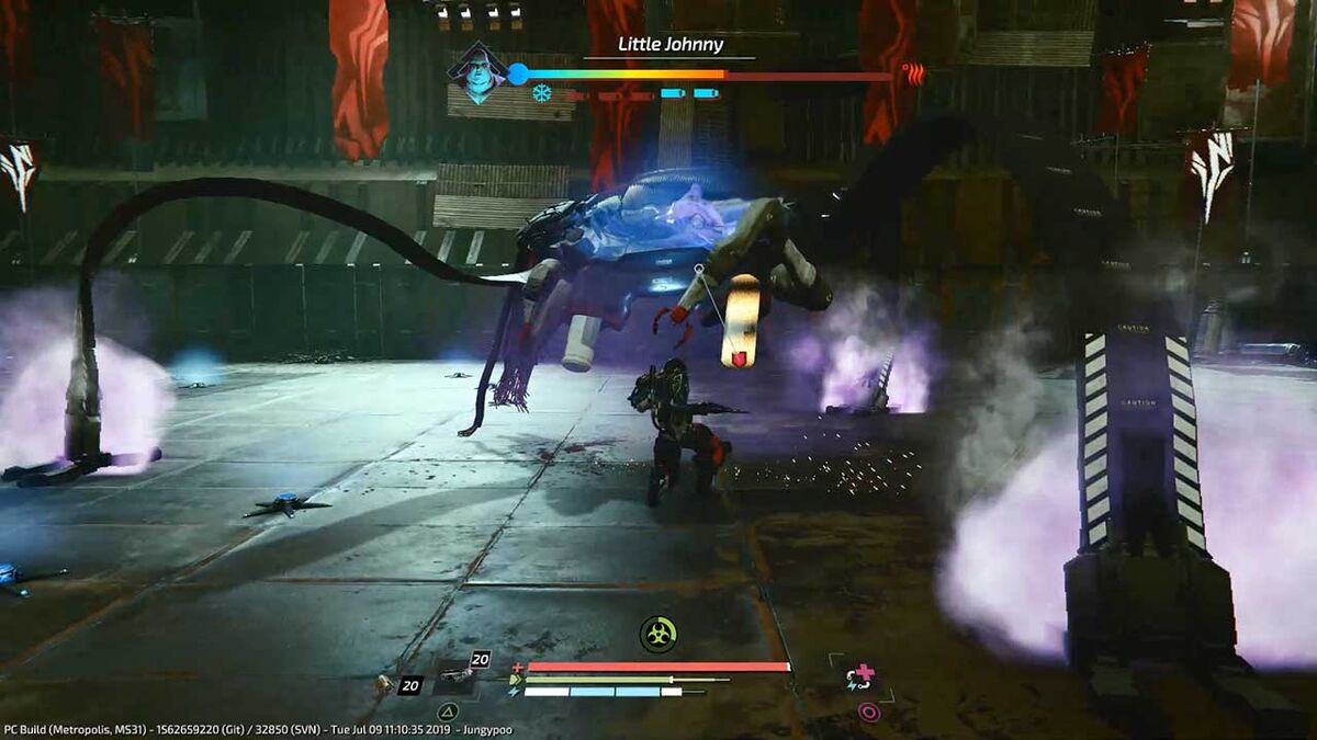 The Surge 2 Little Johnny boss fight