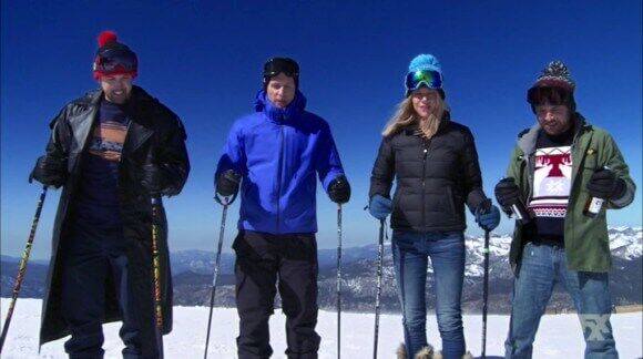 The gang in &quot;The Gang Hits the Slopes&quot;