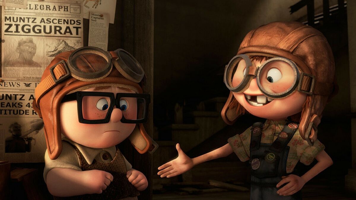 Carl and Ellie in Up